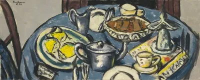 The Breakfast Table (Blue)