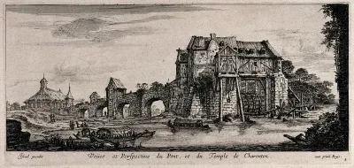 The bridge and church at Charenton