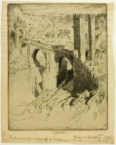 The Bridge of Alcantara, Toledo