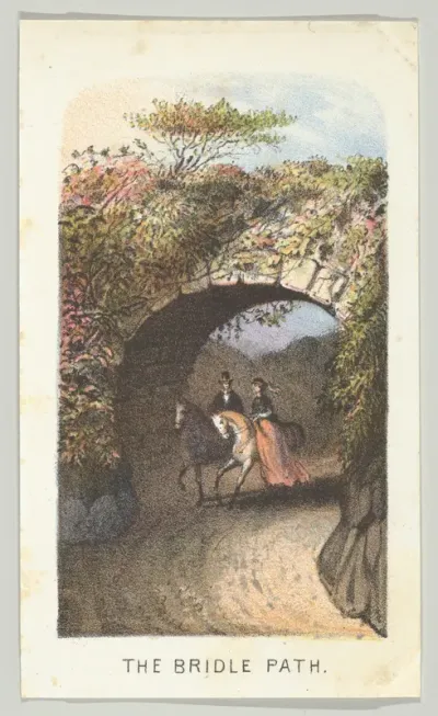 The Bridle Path, from the series, Views in Central Park, New York, Part 2