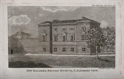 The British Museum: the exterior of the new gallery