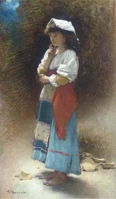 The broken pitcher (barefoot version)