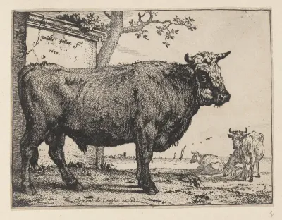 The Bull, from Various Oxen and Cows