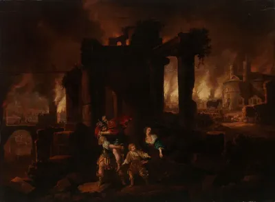 The Burning of Troy