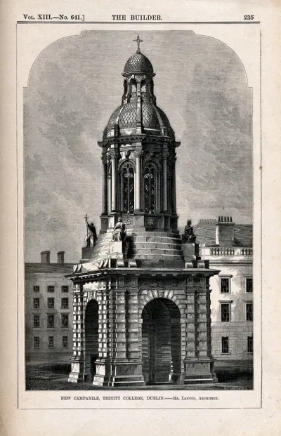The Campanile, Trinity College, Dublin, Ireland