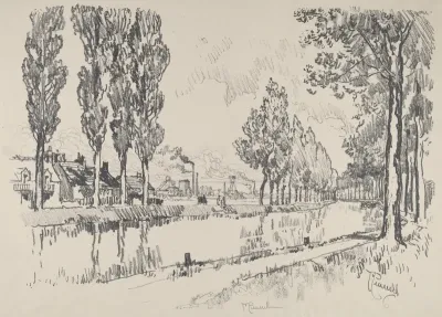 The Canal at Blanzy, France