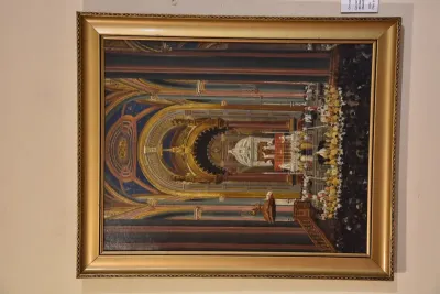 The canonical coronation of the Virgin of Guadalupe, 12 October 1895 (sketch)
