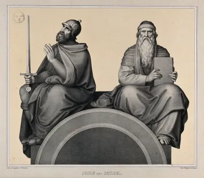 The canonised Joshua and Samuel
