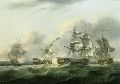 The Capture of the ‘Guillaume Tell’, 30 March 1800