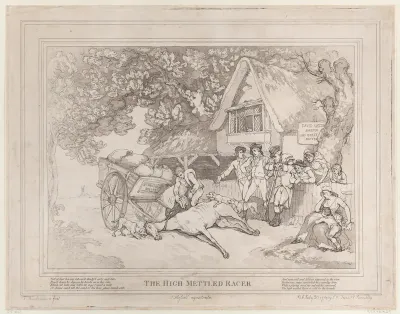 The Cart Horse (from The Life of a Racehorse, or The High-Mettled Racer)