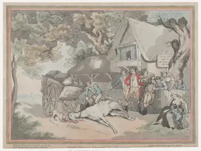 The Cart Horse (from The Life of a Racehourse, or The High-Mettled Racer)