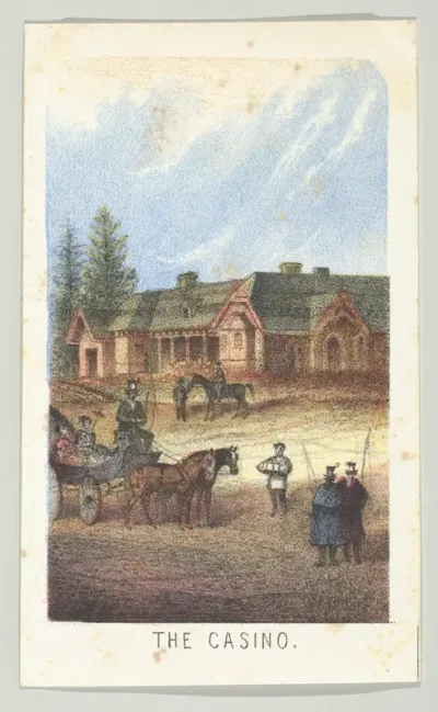 The Casino, from the series, Views in Central Park, New York, Part 3