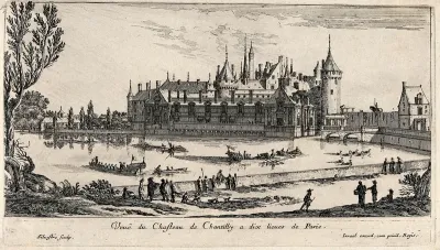The castle at Chantilly near Paris