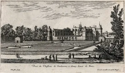 The castle at Verderone near Paris