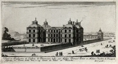 The castle of Blérancourt