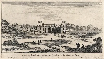 The castle of Gros-bois near Paris