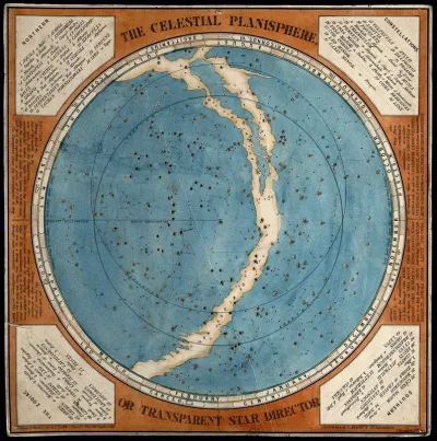 The celestial planisphere or transparent star director