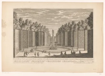 The Ceres Fountain in the Gardens of Versailles
