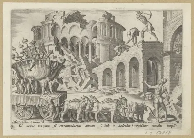 The Chaldeans Carrying Away the Temple Treasures