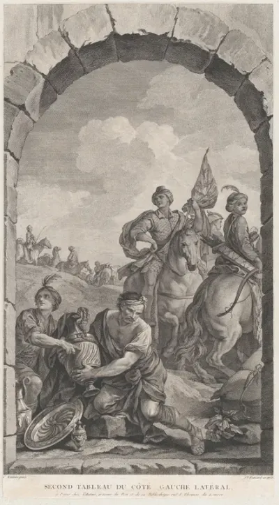 The Chapel of the Enfants-Trouvés in Paris: La Suite des rois mages: cavaliers