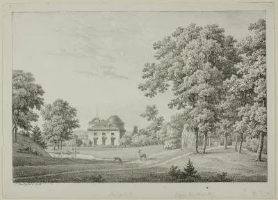 The Château de Bagatelle in the Bois de Boulogne