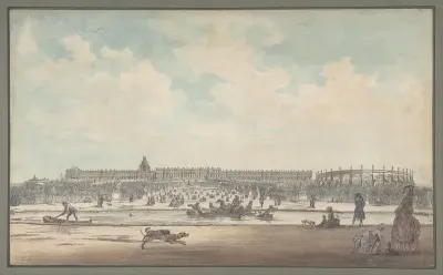 The Château de Versailles Seen from the Gardens