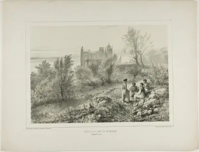 The Château of Count Woronzoff, Aloupka, Crimea, August 12, 1837
