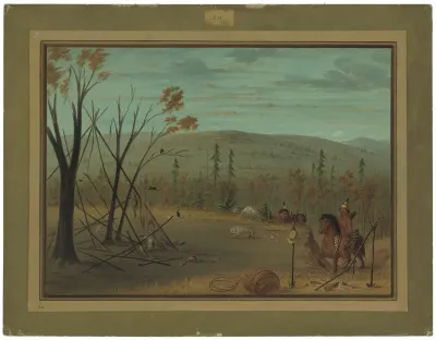 The Cheyenne Brothers Returning from Their Fall Hunt