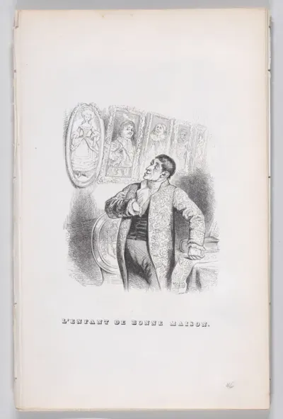 The Child of Good Breeding, from "The Complete Works of Béranger"