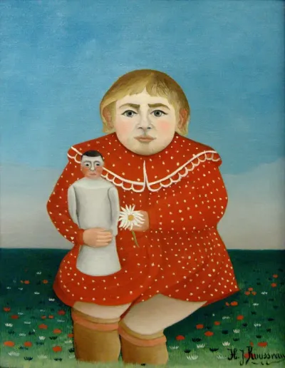 The child with the doll