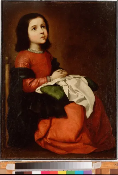 The Childhood of the Virgin, by Francisco de Zurbaran