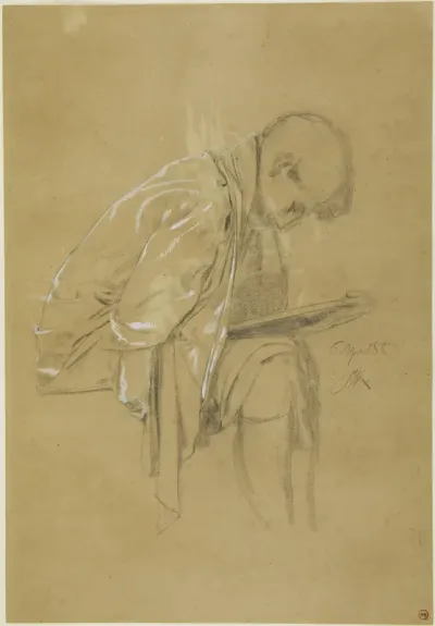 The Chronicler (recto and verso)