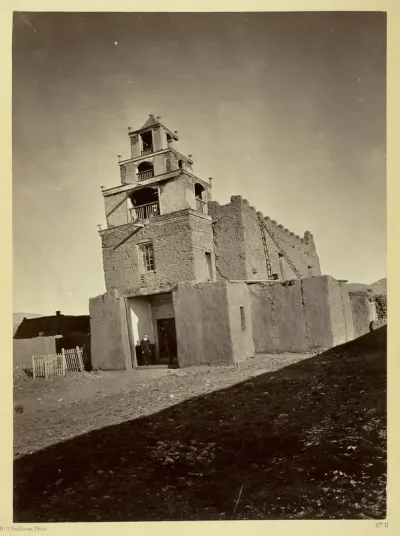 The Church of San Miguel, the Oldest in Santa Fe, N.M.