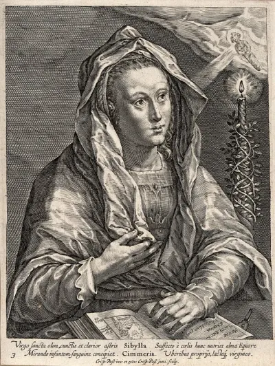 The Cimmerian sibyl
