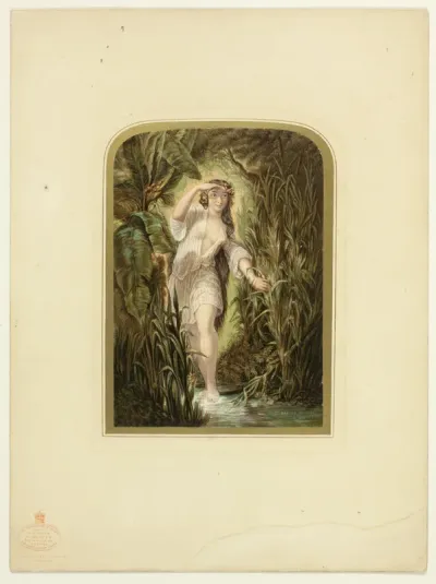 The Circassian Lady at the Bath