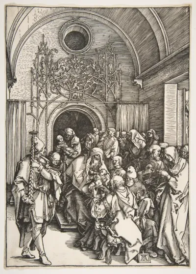 The Circumcision, from "The Life of the Virgin"
