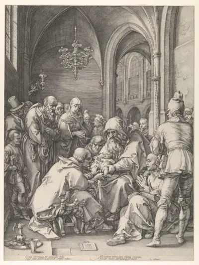 The Circumcision, from "The Life of the Virgin"