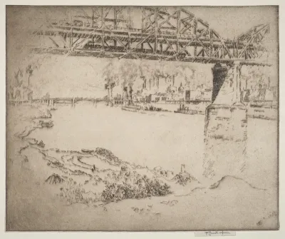 The City Bridge, St. Louis