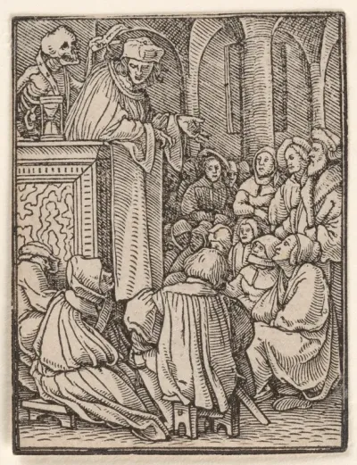 The Clergyman, from The Dance of Death
