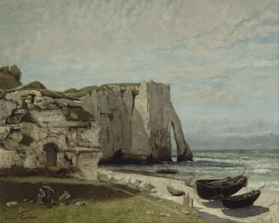 The Cliffs at Étretat after the Storm