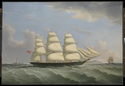 The clipper Star of the East in Australia