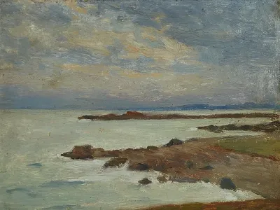 The coast at Louisbourg