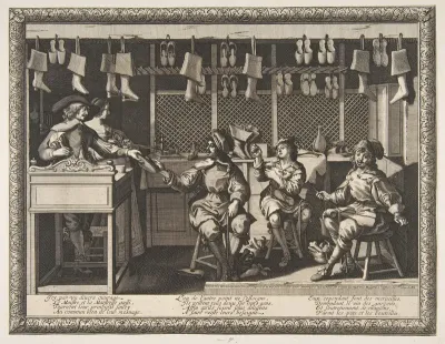 The Cobbler (Le Savetier), from "Trades" (Les Métiers)