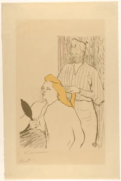 The Coiffure (Playbill for the Théâtre Libre)