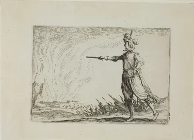 The Commander on Foot, from The Caprices