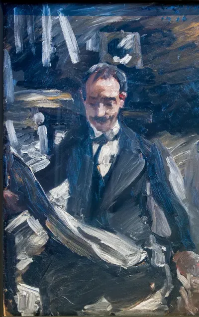 The Connoiseur (Portrait of Dr. Karl Schwarz)
