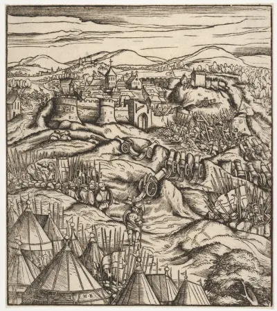 The Conquest of Gradisca, from "Der Weisskunig"