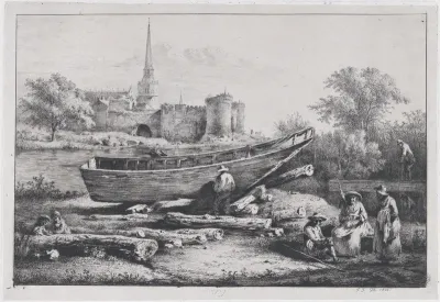 The Construction Site, in Savigny