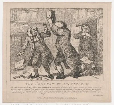 The Contest at Auckinleck (Picturesque Beauties of Boswell, Part the Second)