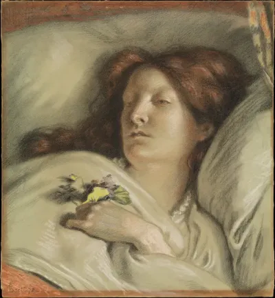 The Convalescent (A Portrait of the Artist's Wife)